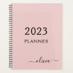2022 Blush Pink Girly Script Monogram Name Modern Planer<br><div class="desc">2022 Blush Dusty Pink Monogram Fügen Sie Ihren eigenen Skriptnamen 2021 Kalender Hochzeitsplaner. Das macht den perfekten 16 Geburtstag,  Hochzeit,  Brautparty,  Jubiläum,  Babydusche oder Junggeselinnen-Abschied Geschenk für jemanden,  der Lieben glamourösen Luxus und schicke Stile.</div>