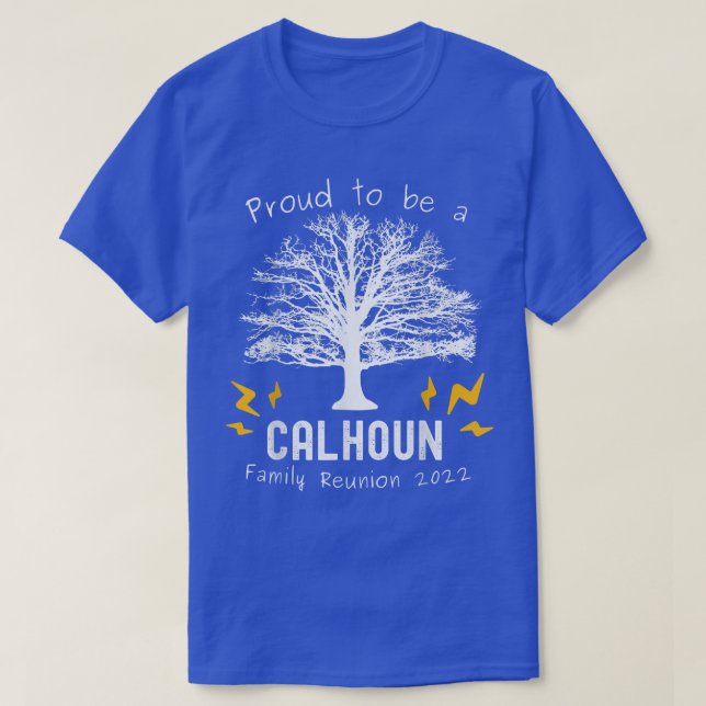 2022 Calhoun Family Wiedersehen Tree Sommer Party  T-Shirt (Design vorne)