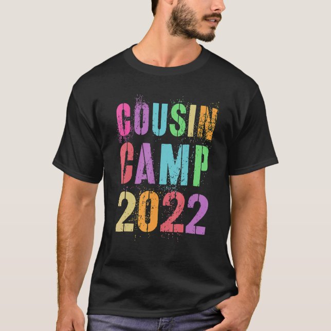 2022 Cousin Camp Oma Opa Sommerreise T-Shirt (Vorderseite)