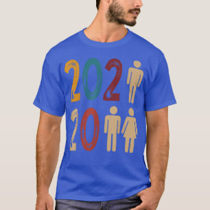 2022 Ehefrau Husband Verheiratet Wedding Hubby Mat T-Shirt