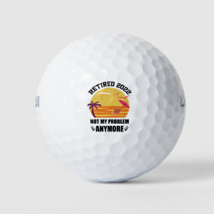 2022 erschöpft Nicht mein Problem noch lustiger Rü Golfball