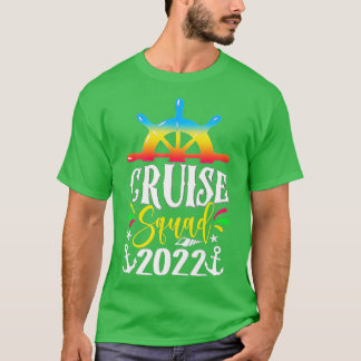 2022 Family Cruise Men Women Boys Girls Sailing an T-Shirt
