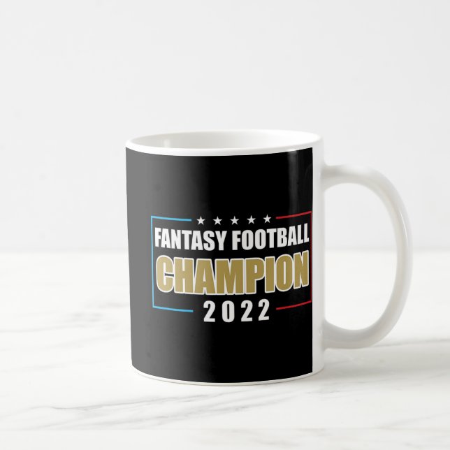 2022 Fantasy Football Champion USA Football Kaffeetasse (Rechts)