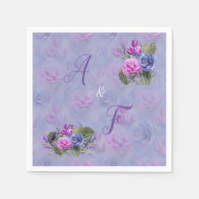 2022 Farbe des Jahres Wasser Reflektoren Serviette (Vorderseite)