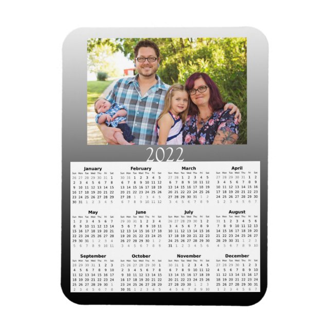 2022 Foto-Kalender - Mindesthandbuch Magnet (Vertikal)