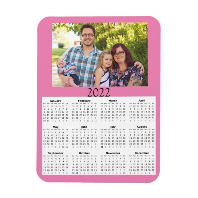 2022 Foto-Kalender - Mindesthandbuch Magnet (Vertikal)