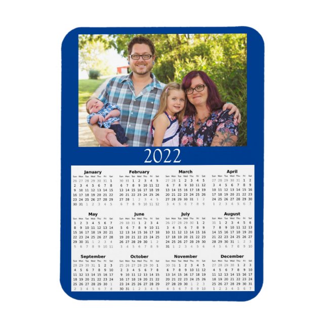 2022 Foto-Kalender - Mindesthandbuch Magnet (Vertikal)