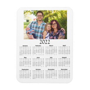 2022 Foto-Kalender Mini Magnet