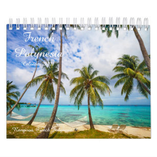 2022 Französischer Polynesien-Souvenirkalender Kalender