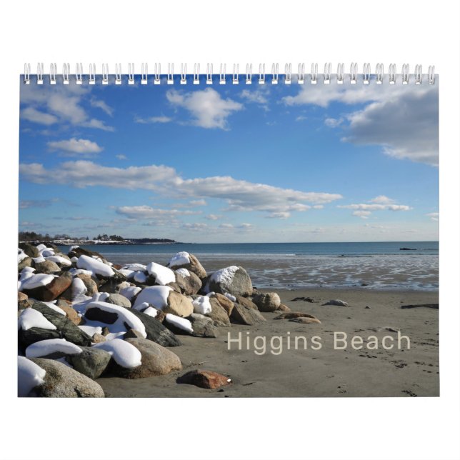 2022 Higgins Beach Maine Fotografy Calendar Kalender (Titelbild)