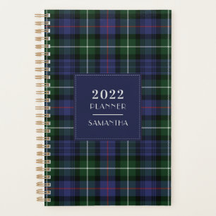 2022 Kariert Tartan Clan MacKenzie Planer