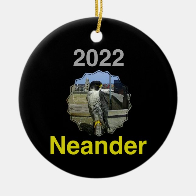 2022 Keramik Circle Ornament Neander (Vorne)