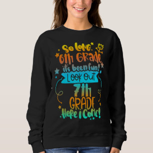 2022 Kinder Gefärbte Krawatte So lange 6. Klasse 7 Sweatshirt