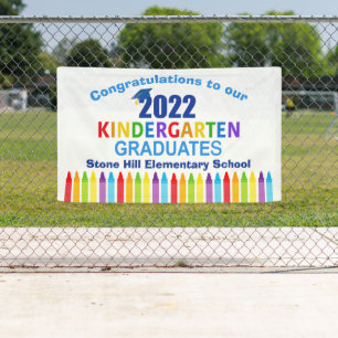 2022 Kindergarten Abschluss Grundschule Banner