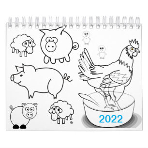 2022 Kinderkalender Spanisch Kalender