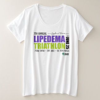 2022 Lipedema Triathlon - Plus Size Shirt