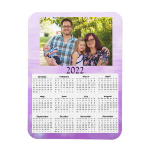 2022 Maßgeschneiderter Fotokalender Mini Magnet