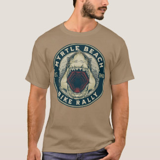 2022 MYRTLE BEACH BIKE KUNDGEBUNG BIKER SHARK VINT T-Shirt