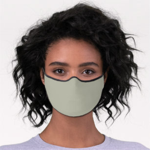 2022 Oktober Nebel Interior Design Trend Farbe. El Premium Mund-Nasen-Maske