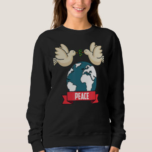 2022 Peace Global Peace International Unity Liebe Sweatshirt