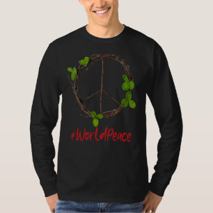 2022 Peace Global Peace International Unity Liebe  T-Shirt
