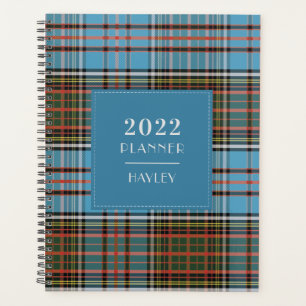 2022 Plaid Tartan Clan Anderson Rot kariert Planer