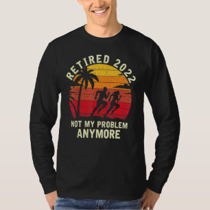 2022 Retirements Sarcastic Running Lovers Vintag T-Shirt