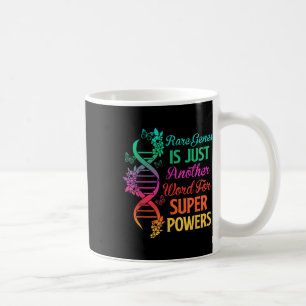 2022 Seltene Krankheiten Tag Bewusstsein Zebra Rib Kaffeetasse