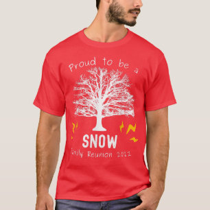 2022 Snow Family Wiedersehen Tree Sommer Party im  T-Shirt