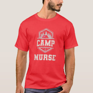 2022 Sommer CAMP NURSE Medizinisches Personal Camp T-Shirt