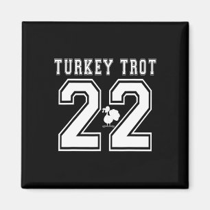 2022 Trot Funny Fall Marathon Runner in der Türkei Magnet