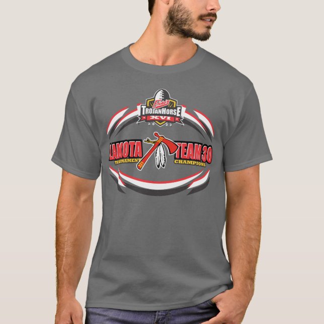 2022 Turnierteam des Trojaners Lakota Tomahawks T-Shirt (Vorderseite)