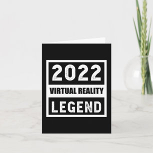 2022 Virtual Reality Legend-Geschenk Karte