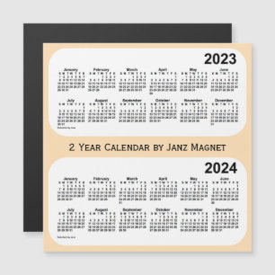 2023-2024 Kalender für Frauen und Mädchen von Janz Magnetkarte