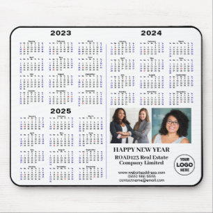 2023 - 2025 Kalender Modernes Business Minimalisti Mousepad