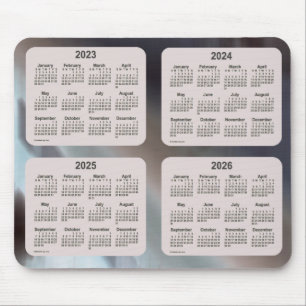 2023-2026 Schatten 4-Jahres-Kalender von Janz Mousepad
