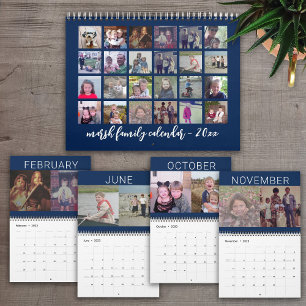 2023 - 24 Foto - 2 pro Monat Moderne Familie - Nav Kalender