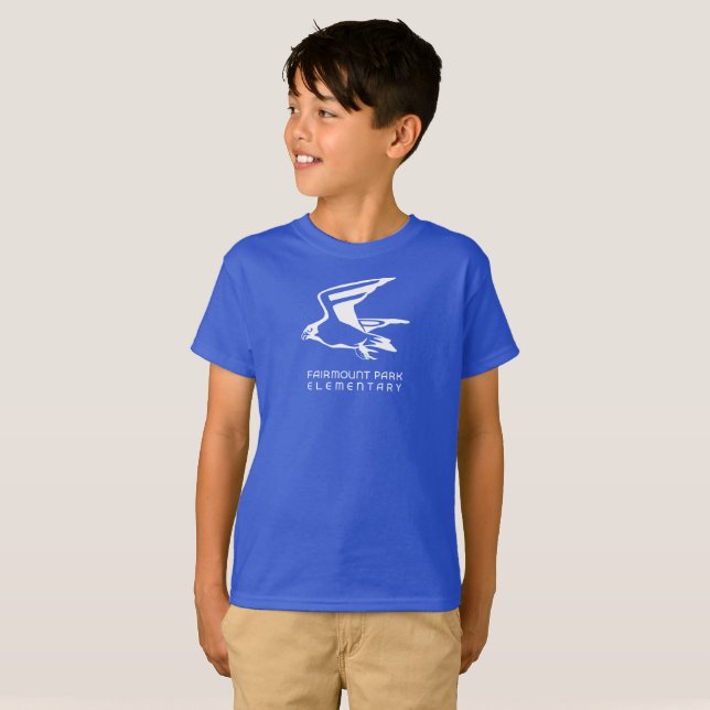 2023-24 FPE Falcon Blue Boys T - Shirt (Vorne ganz)