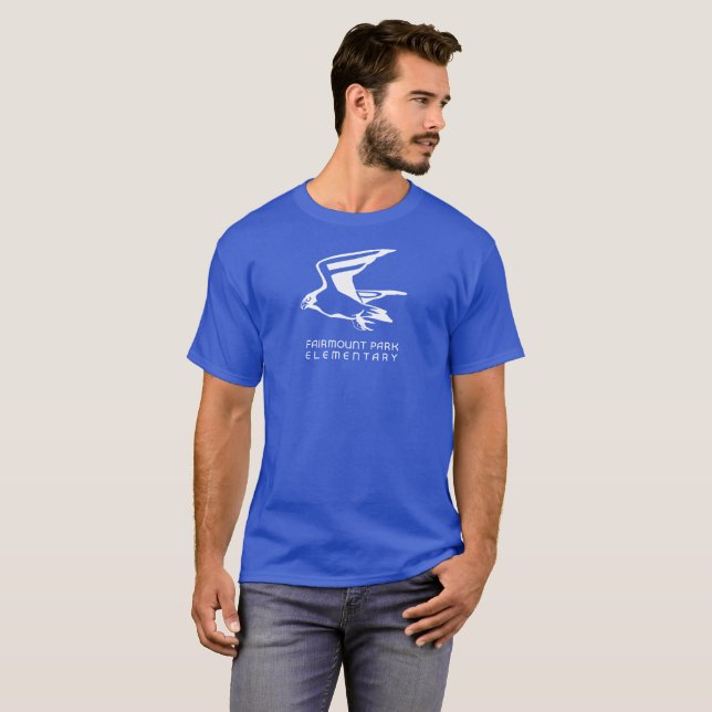 2023-24 FPE Falcon Blue Mens T - Shirt (Vorne ganz)