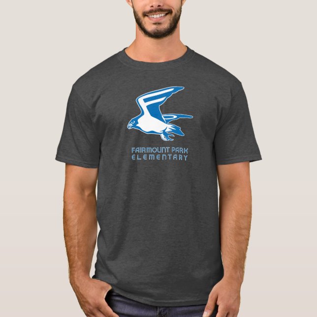 2023-24 FPE Falcon Gray Adult T - Shirt (Vorderseite)