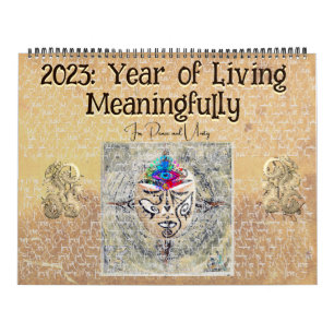 2023: 7 Monate sinnvoll spirituell leben Kalender