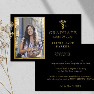 2023 Abschluss der Kindergärtnerei Gold elegantes 