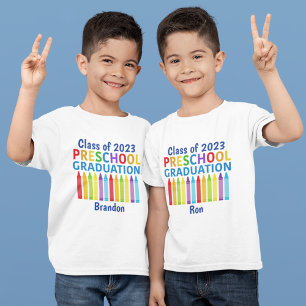2023 Abschluss im Vorschulalter Spaß Kinderbetreuu T-Shirt