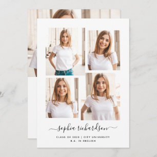 2023 Absolvent   Modernes mehrschichtiges Layout