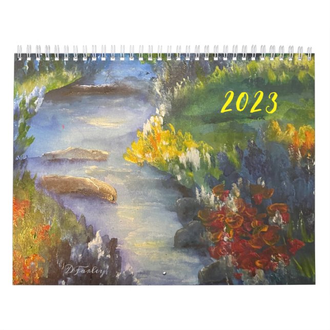 2023 Art in Review Calendar Kalender (Titelbild)