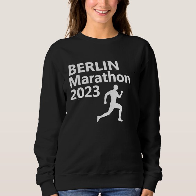 2023 Berlin Marathon Germany German City Run Kilom Sweatshirt (Vorderseite)