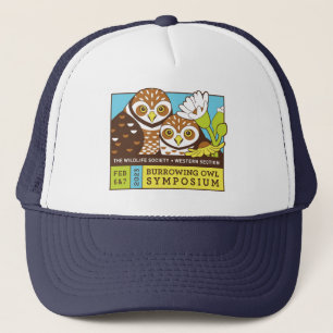 2023 Burrowing Owl Symposium Trucker Hat Truckerkappe