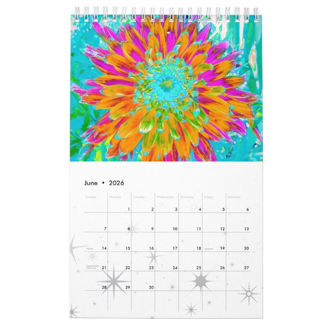 2023 Dahlia-Blume Kalender (Jun 2026)