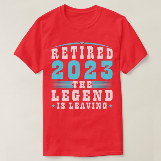 2023 die Verlassend männliche Rente T-Shirt (Design vorne)