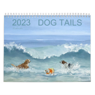 2023 Dog Tails Calendar Kalender